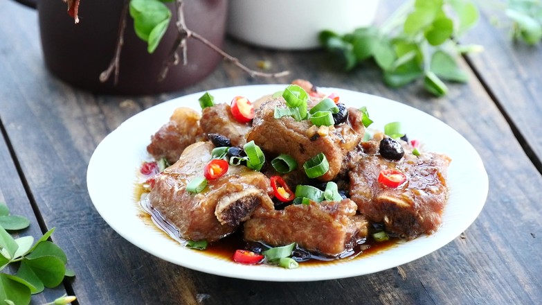 豉香蒸排骨的做法-咸鮮味蒸菜譜