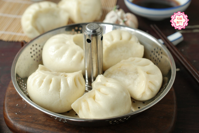 又軟又香的彎月素包子，好吃好看，吃起來沒夠的做法-家常味蒸菜譜