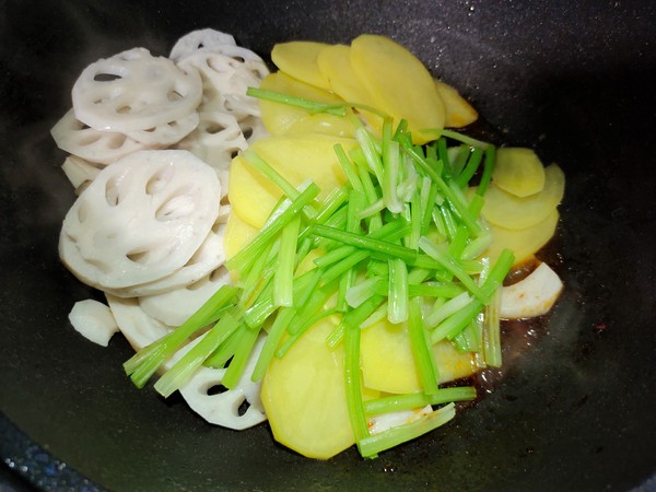 香辣時蔬的做法-香辣味炒菜譜