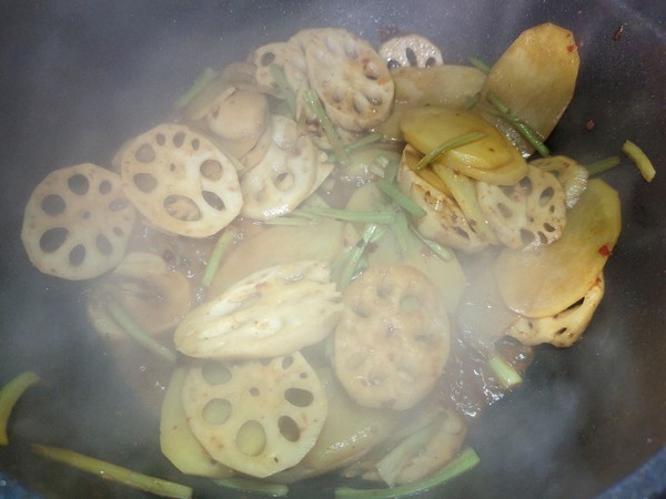 香辣時蔬的做法-香辣味炒菜譜