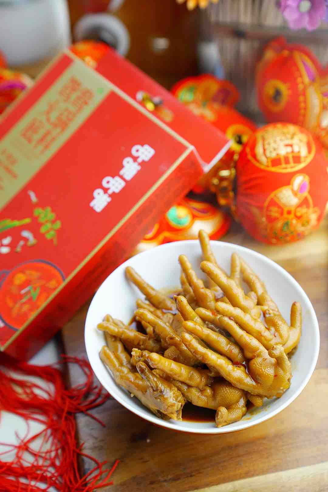 麻辣鹵雞爪，年菜里不可缺少的一道菜的做法-麻辣味鹵菜譜