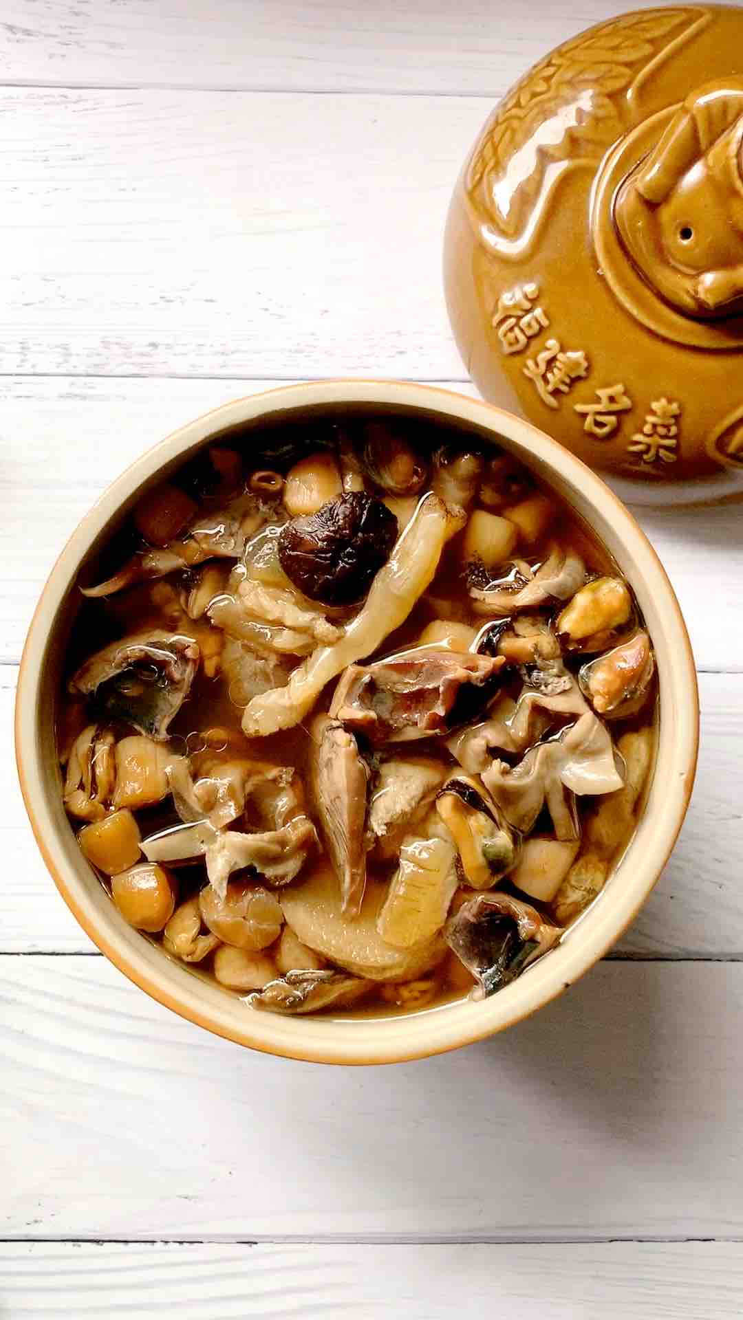 食材“八仙過(guò)海各顯神通”一壇鮮的不得了的做法-咸鮮味燉菜譜