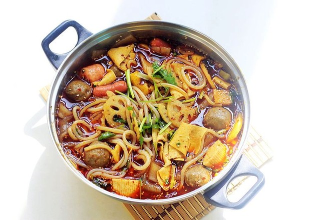 冒菜米粉的做法-香辣味煮菜譜