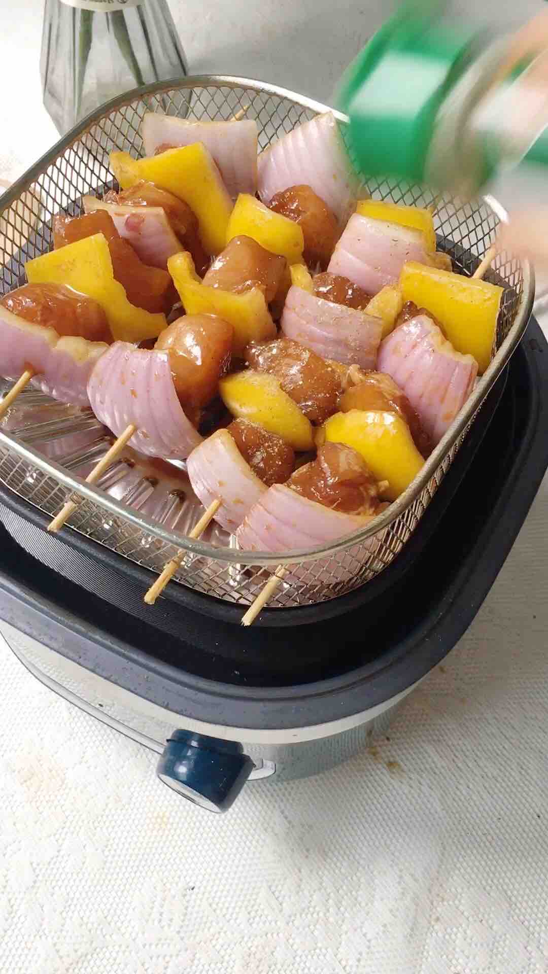 奧爾良烤雞串的做法-家常味烤菜譜