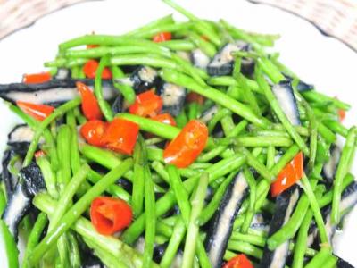 蘆蒿炒臭干的做法-其它口味炒菜譜