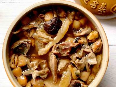 食材“八仙過海各顯神通”一壇鮮的不得了的做法-咸鮮味燉菜譜