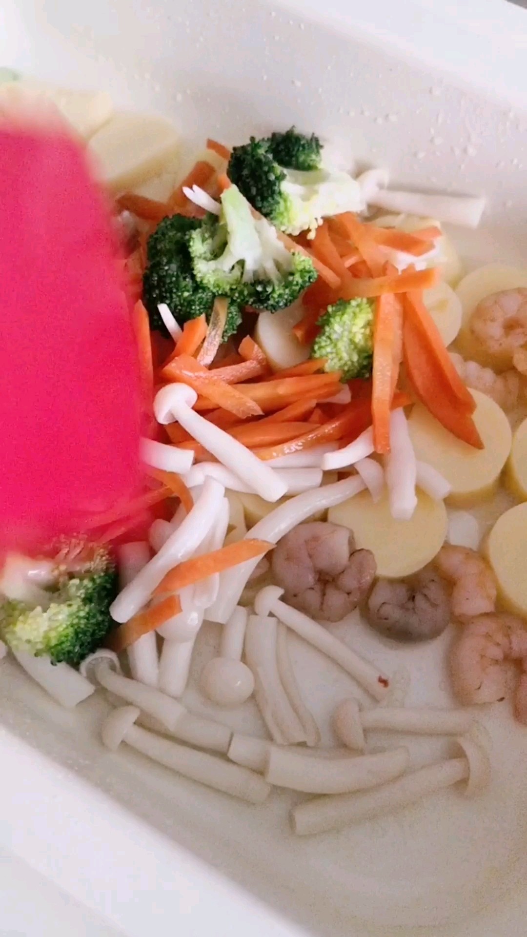 新年福氣滿滿 三鮮日本豆腐的做法-咸鮮味炒菜譜