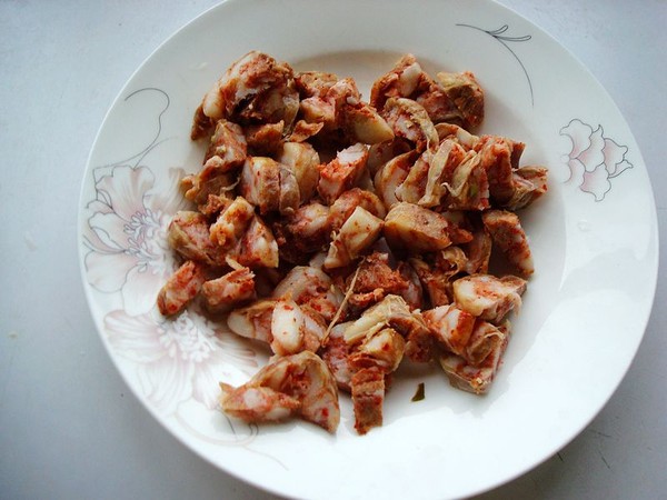 酸豆角炒臘腸的做法-酸辣味炒菜譜