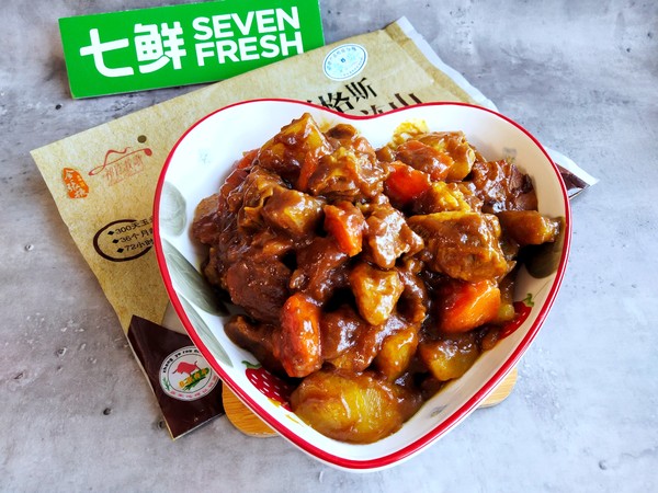 咖喱牛腩燉土豆的做法-咖喱味燉菜譜