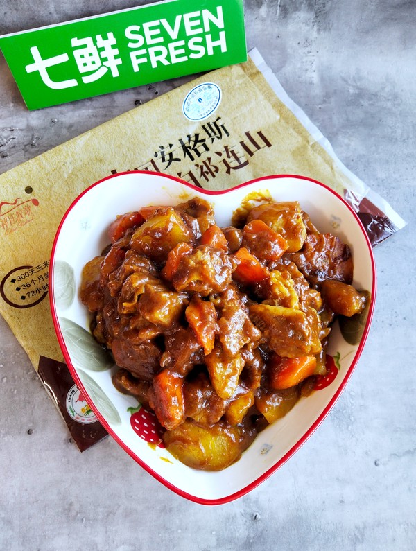 咖喱牛腩燉土豆的做法-咖喱味燉菜譜
