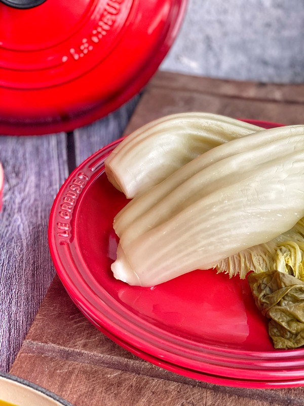 四川泡青菜的做法-咸鮮味煮菜譜