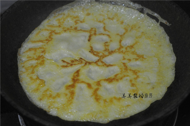 5分鐘就上桌的黃金雞蛋餅的做法-家常味煎菜譜