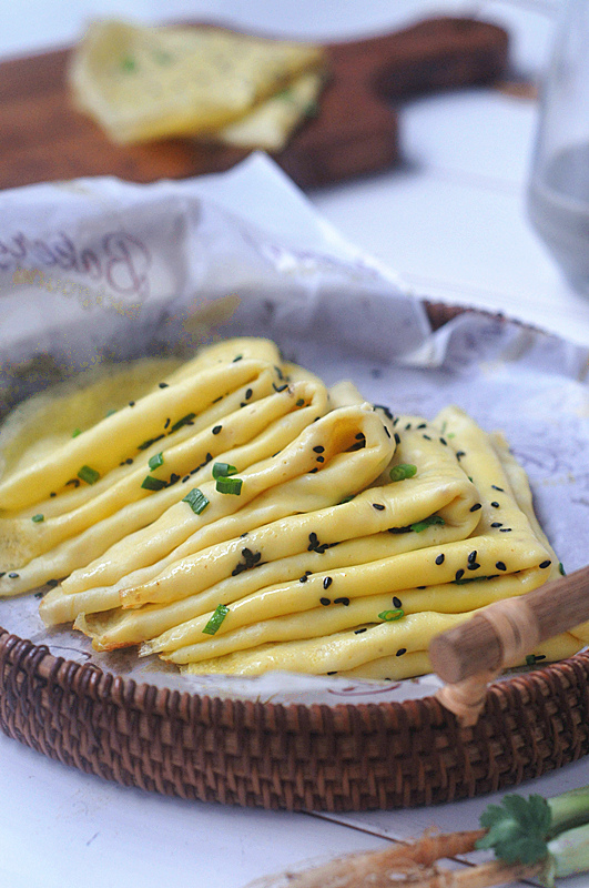 5分鐘就上桌的黃金雞蛋餅的做法-家常味煎菜譜