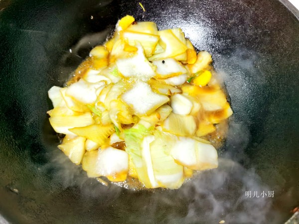 醋溜白菜的做法-家常味炒菜譜