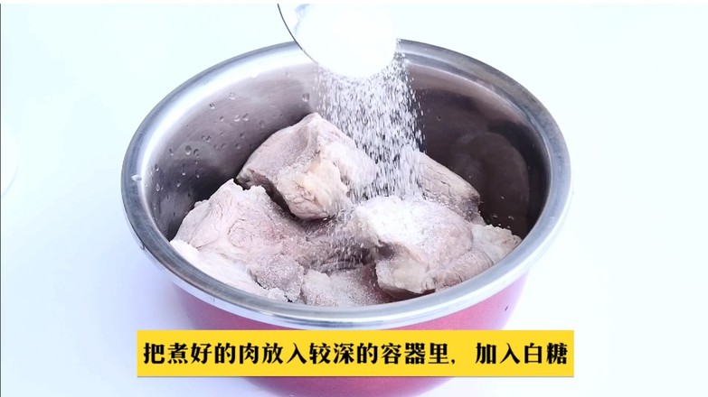 秘制鹵叉燒的做法-醬香味煮菜譜