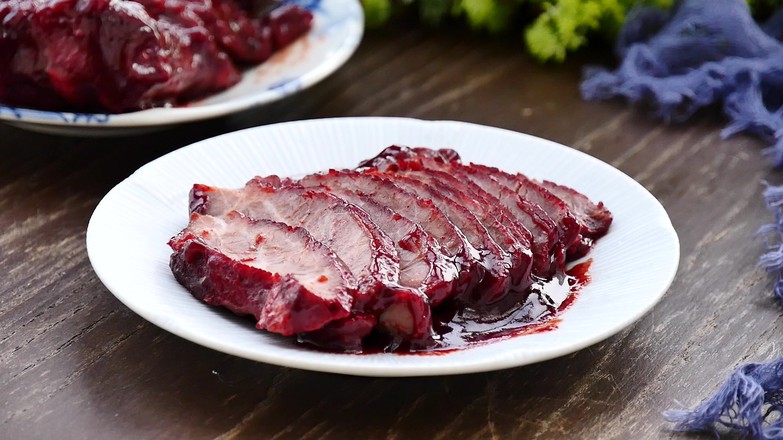 秘制鹵叉燒的做法-醬香味煮菜譜