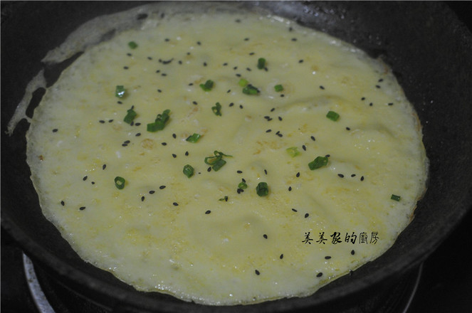 5分鐘就上桌的黃金雞蛋餅的做法-家常味煎菜譜