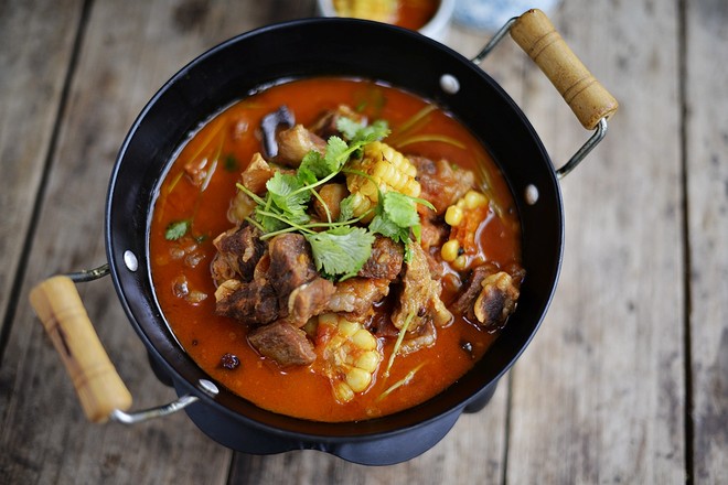 番茄牛腩鍋的做法-酸甜味燉菜譜