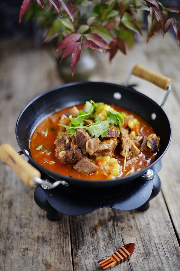 番茄牛腩鍋的做法-酸甜味燉菜譜