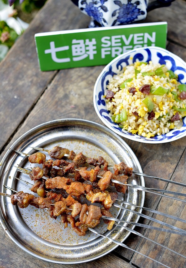 烤牛腩串的做法-咸鮮味烤菜譜