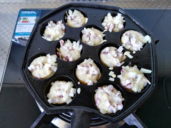 章魚小丸子的做法-茄汁味煎菜譜