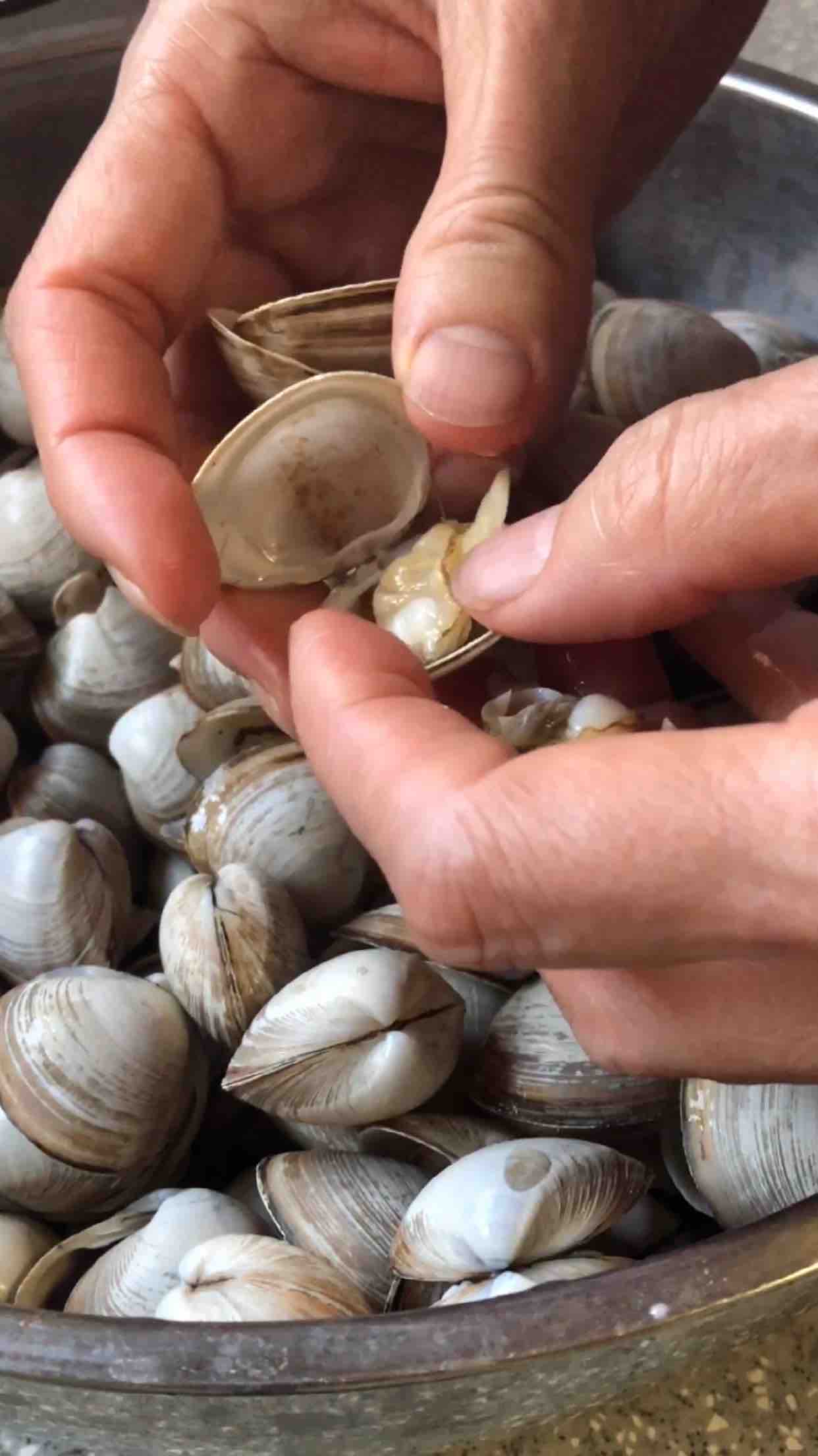 蛤蜊的正確清洗方法的做法-咸鮮味煮菜譜