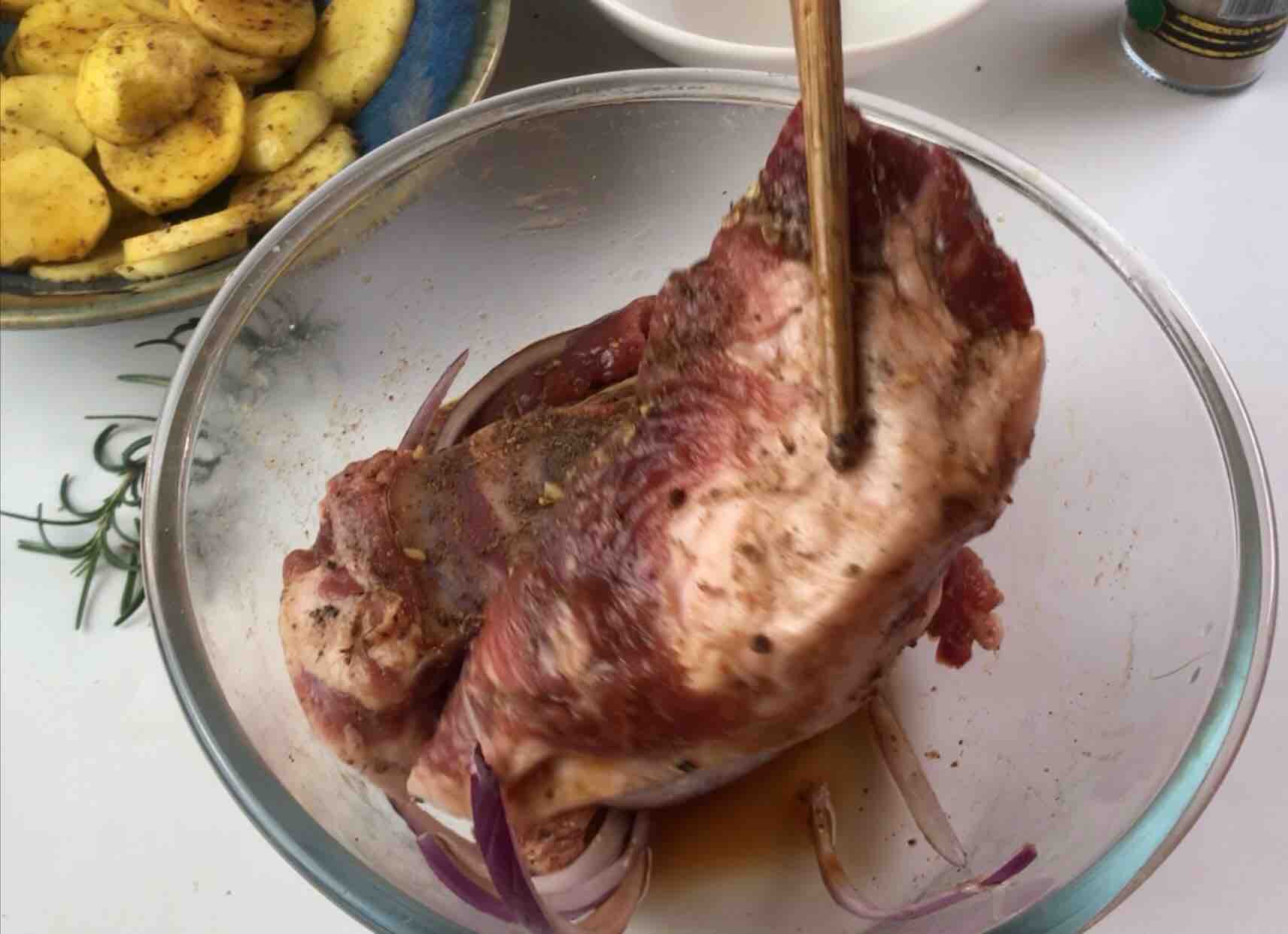 空氣炸鍋版烤羊排的做法-麻辣味烤菜譜