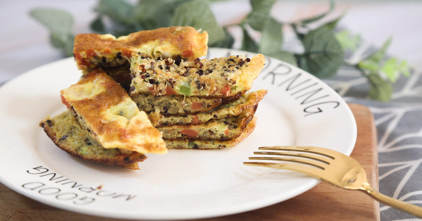 藜麥雞蛋餅的做法-咸鮮味煎菜譜