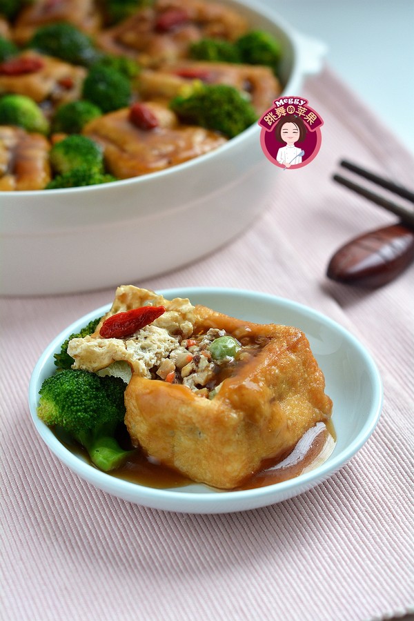 八寶豆腐箱的做法-家常味燒菜譜