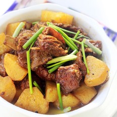 土豆燒羊肉的做法-家常味燒菜譜