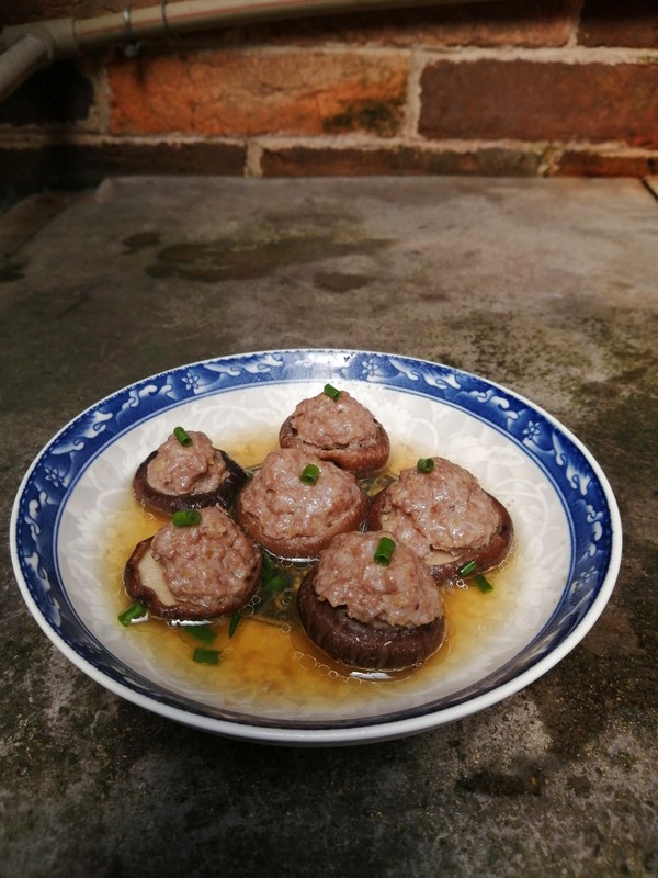 簡簡單單也不失美味~~冬菇蒸肉丸的做法-家常味蒸菜譜