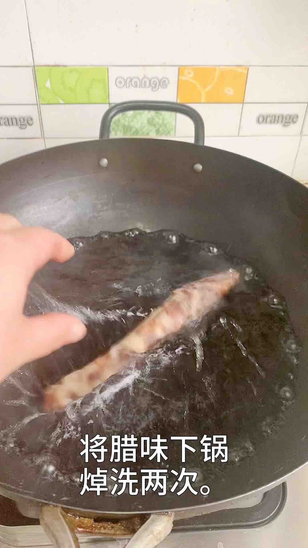 臘味合蒸老家專屬的年味，娃爸邊吃邊感慨的做法-家常味蒸菜譜