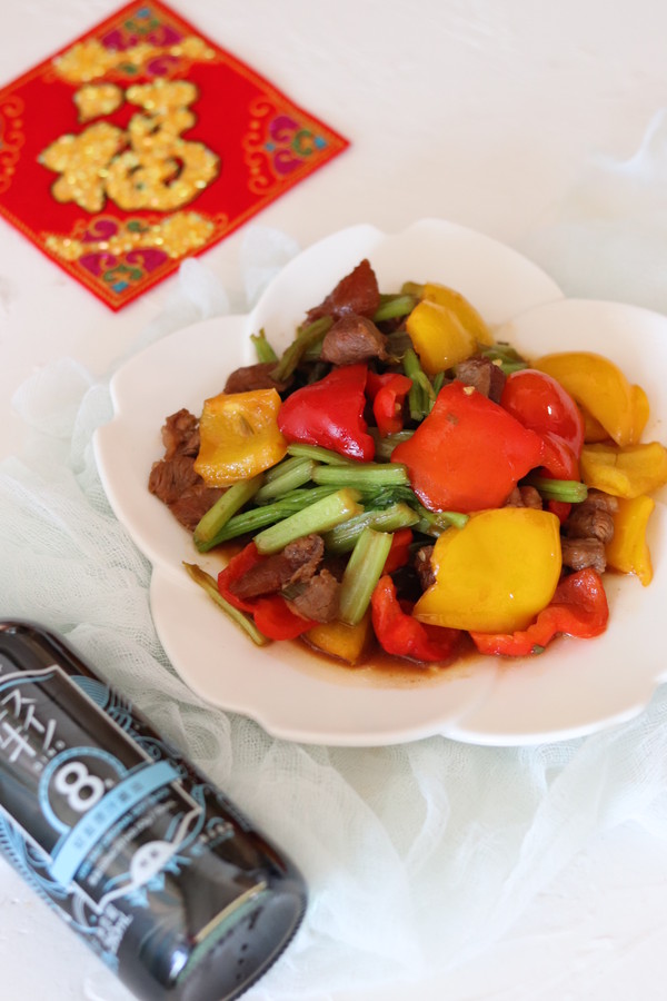 彩椒炒肉的做法-家常味炒菜譜