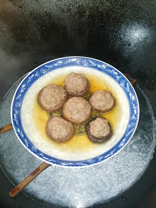 簡簡單單也不失美味~~冬菇蒸肉丸的做法-家常味蒸菜譜