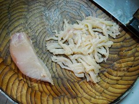 韭菜豆芽雞絲的做法-家常味炒菜譜