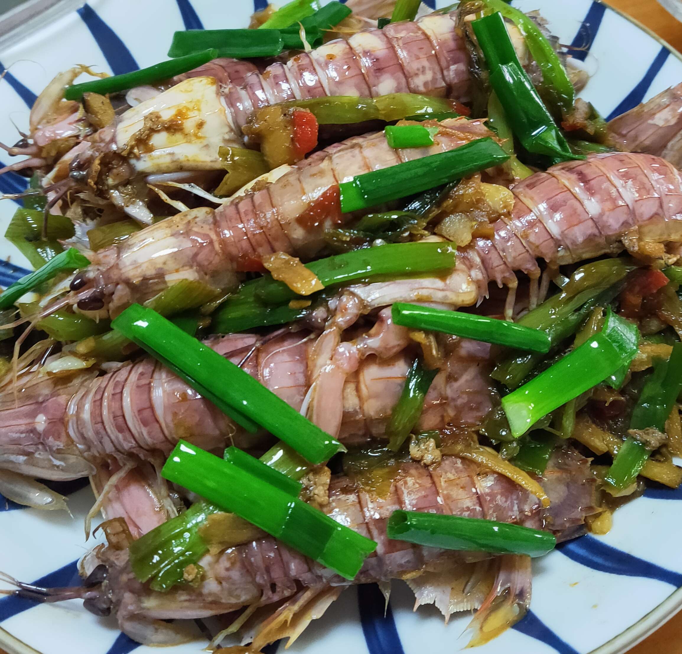 爆炒皮皮蝦的做法-咸鮮味炒菜譜