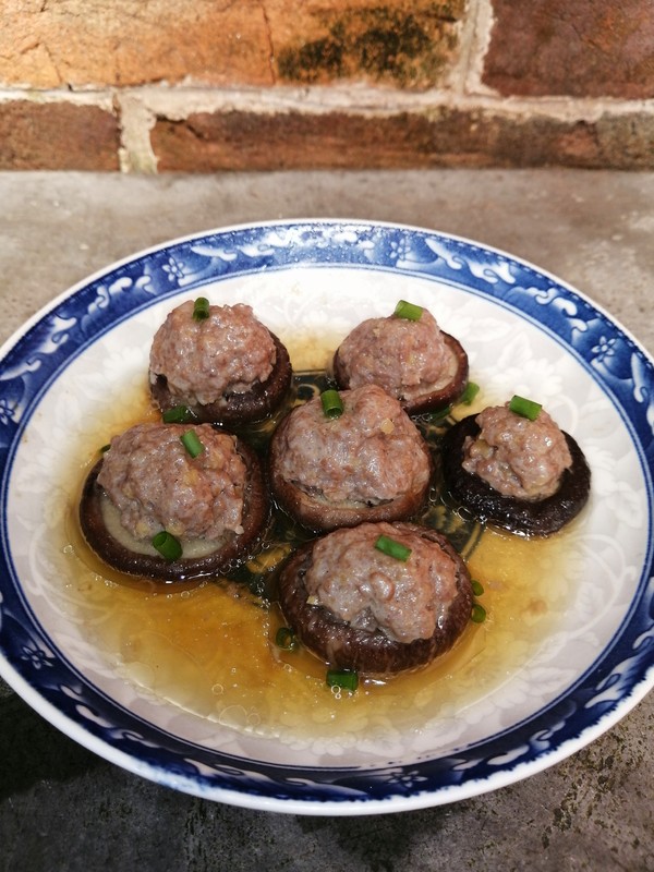 簡簡單單也不失美味~~冬菇蒸肉丸的做法-家常味蒸菜譜