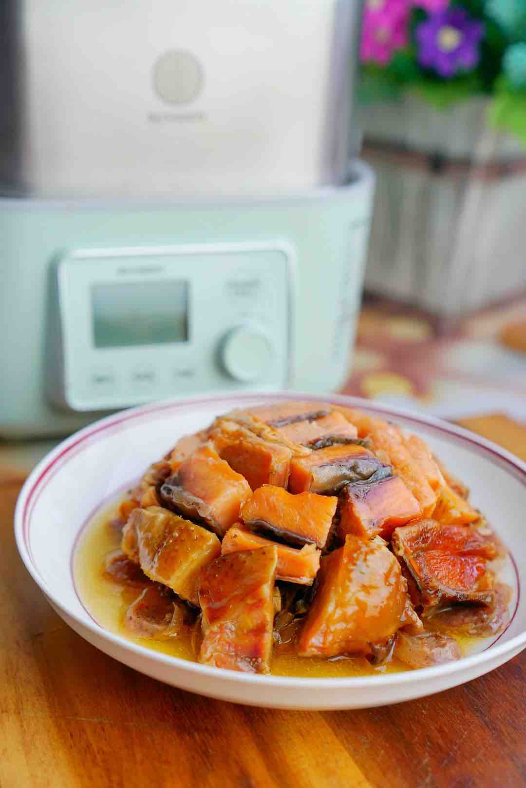 臘味合蒸老家專屬的年味，娃爸邊吃邊感慨的做法-家常味蒸菜譜