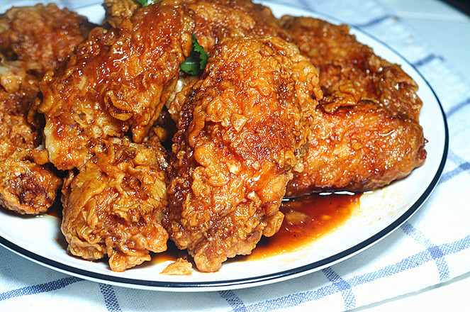 韓式蜂蜜炸雞的做法-家常味炸菜譜-易網健康養生網 韓式蜂蜜炸雞的做法-家常味炸菜譜