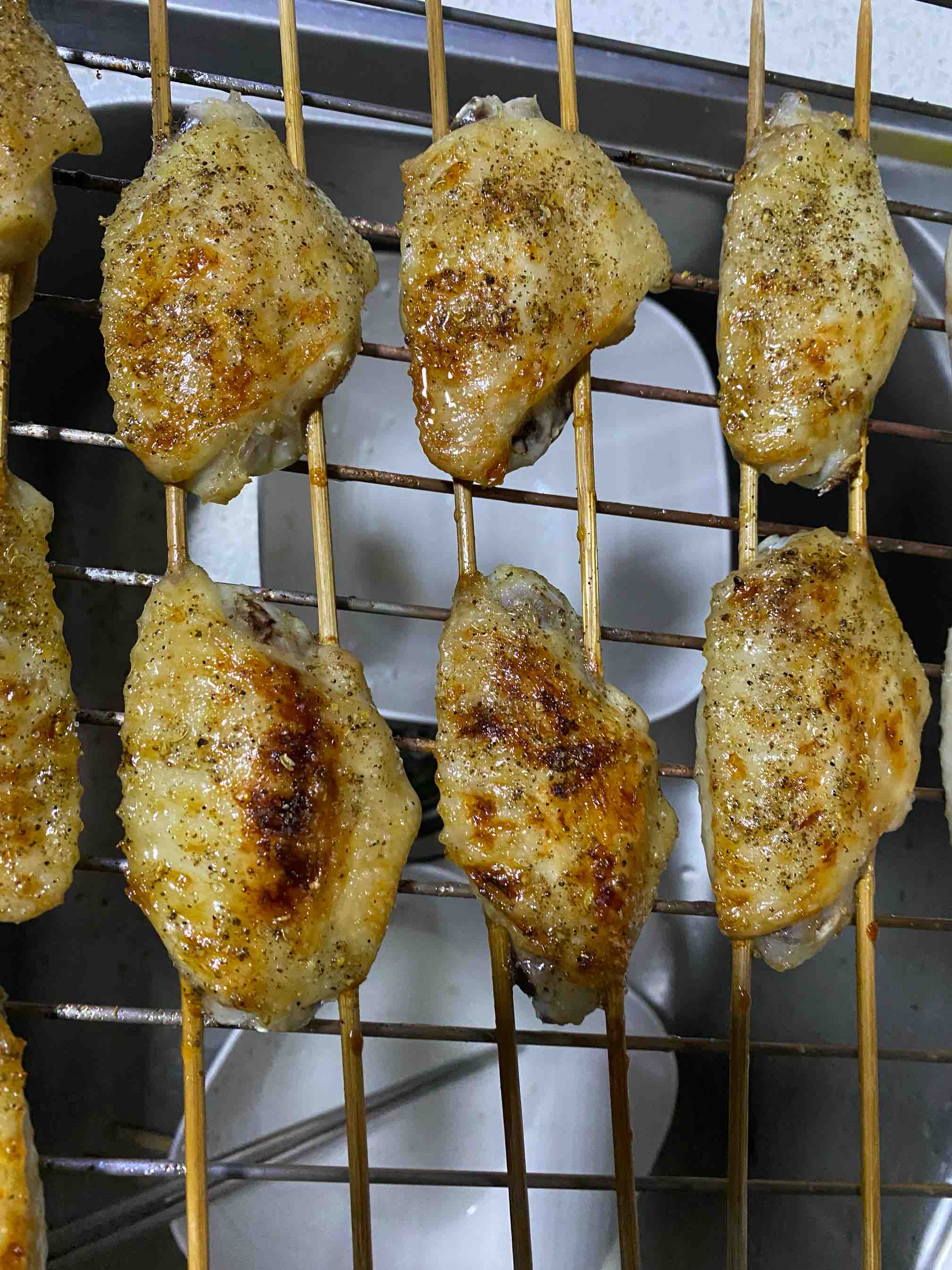 秘制烤雞翅的做法-椒麻味烤菜譜