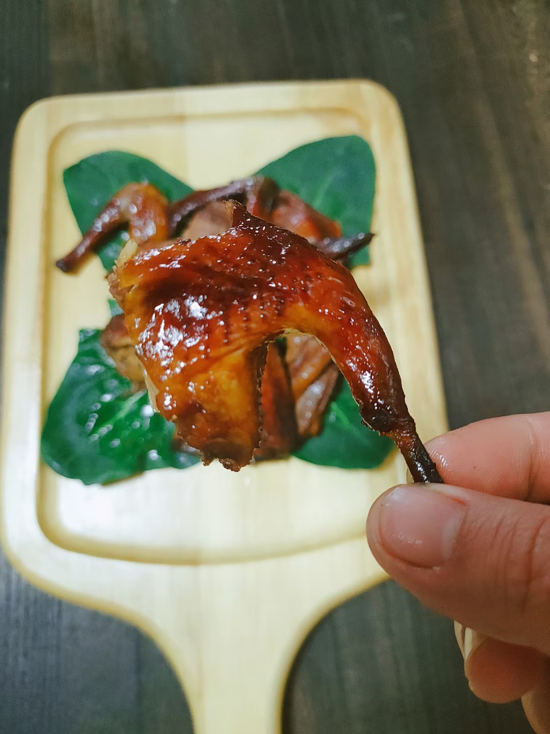 烤乳鴿的做法-家常味烤菜譜