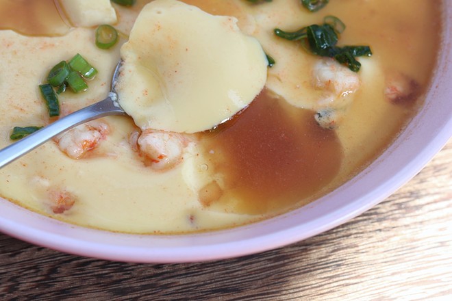 海蠣子蝦仁蒸蛋，鮮味十足超好吃！的做法-咸鮮味蒸菜譜