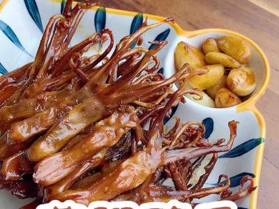 按孩子的要求，來個全新的鴨舌小吃的做法-家常味燒菜譜