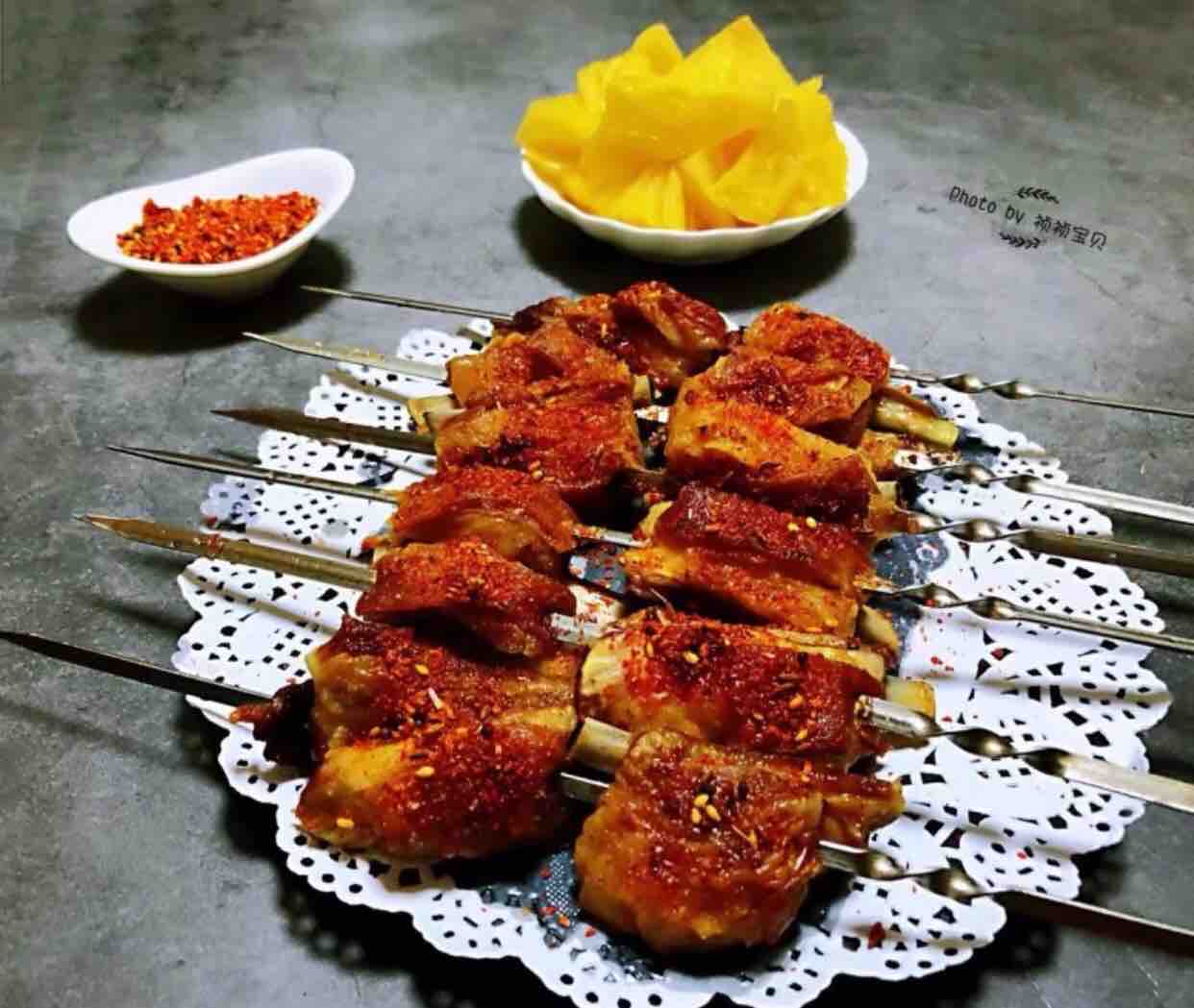 烤羊排的做法-香辣味烤菜譜