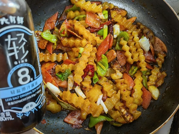 干鍋菜的做法-香辣味炒菜譜