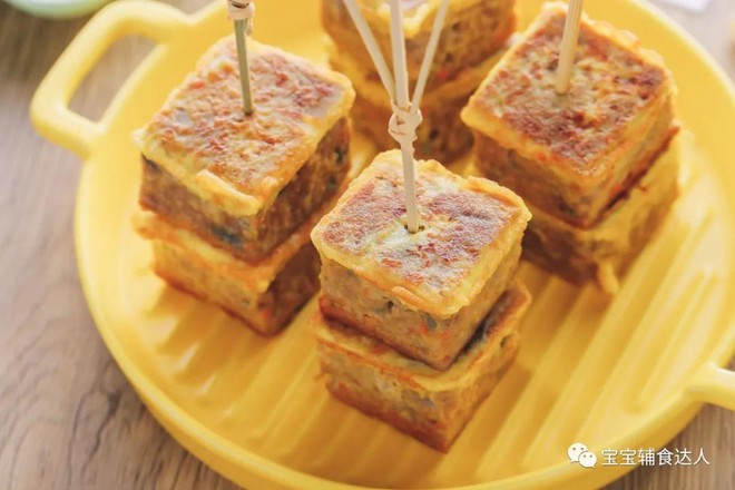 蛋香牛肉塊【寶寶輔食食譜】的做法-家常味蒸菜譜