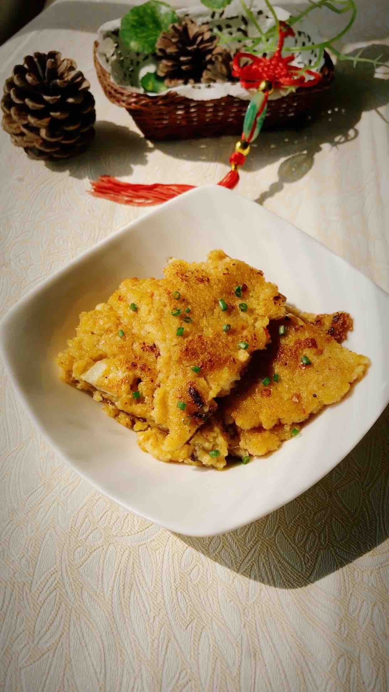 糯鮓藕餅的做法-香辣味煎菜譜