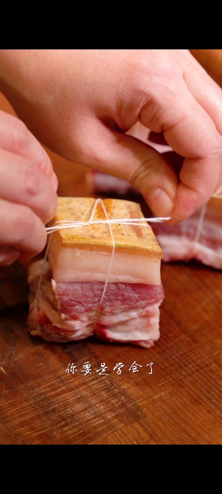 傳統名菜東坡肉，妥妥的硬菜！的做法-甜味燉菜譜