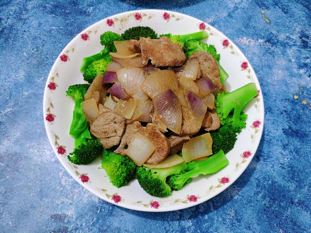 爆炒豬肝的做法-蔥香味爆菜譜