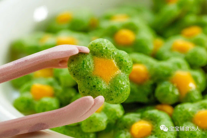 西蘭花小餅【寶寶輔食】的做法-家常味煎菜譜